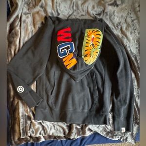 Bape sweatshirt gently used, monster/bape hoodie